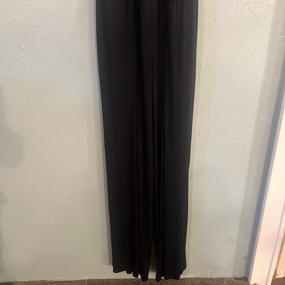 NWT Lane Bryant 22/24L Halter Top Wide Leg Jumper Black Retro Goth Whimsygoth - Picture 6 of 16